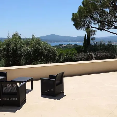Piscine Vue Sur Le Golfe De Saint-tropez 빌라 *